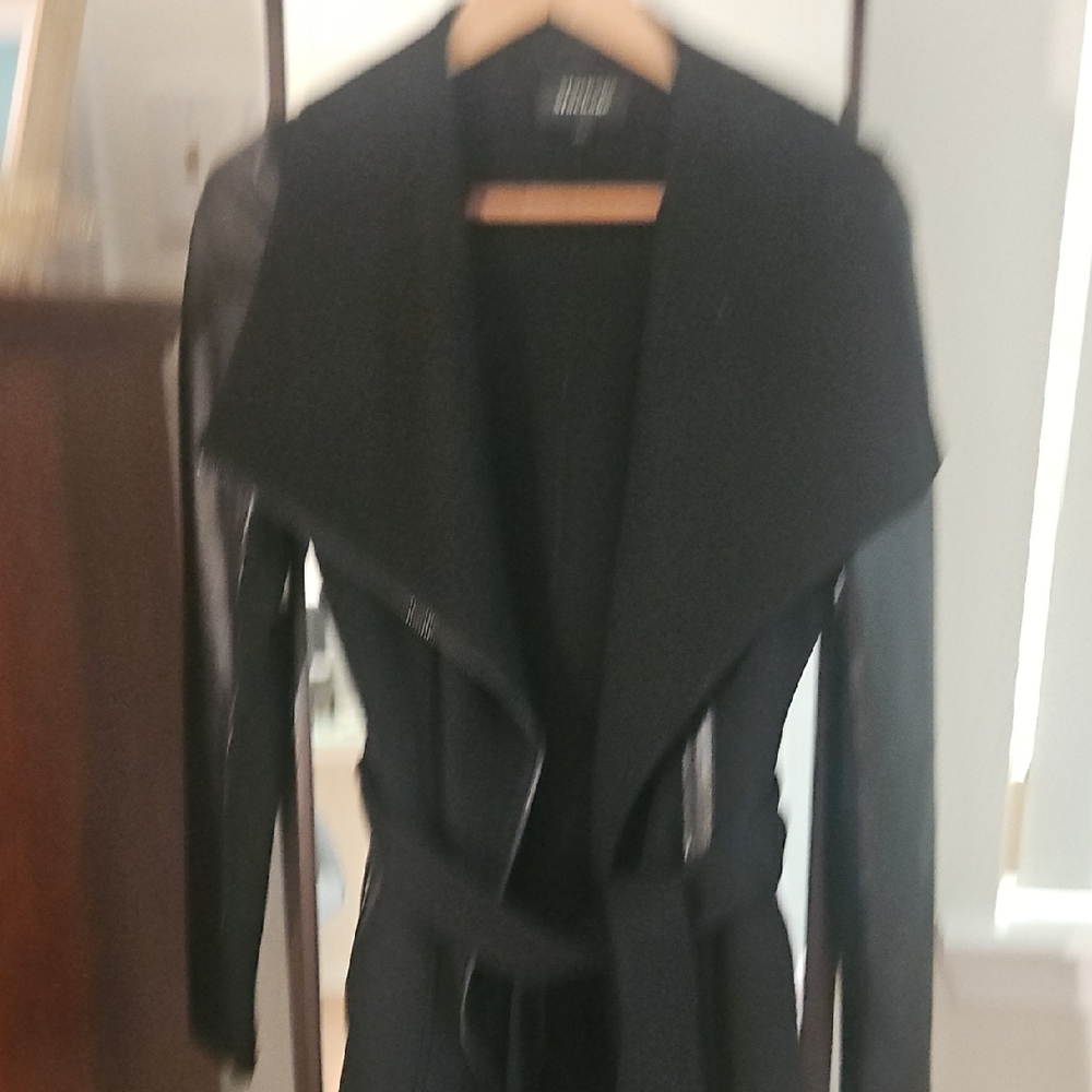 Mackage Black Trench Coat for Women